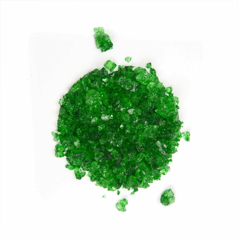 Green Apple Candy Rock Candy Crystal Geodes