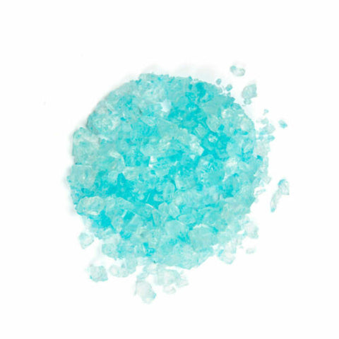 Light Blue Cotton Candy Rock Candy Crystal Geodes
