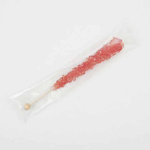 Red Strawberry Rock Candy Stick