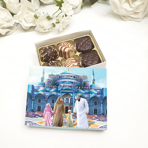 Personalised Ramadan Choccybox - Blue Mosque