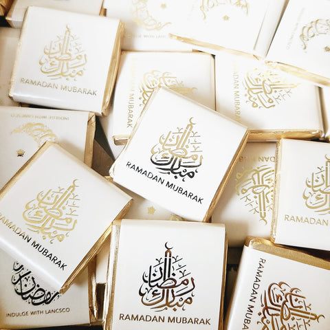 Ramadan Mubarak 5 Packs - Cream / Gold