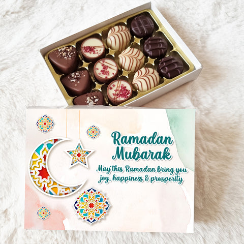 Personalised Ramadan Choccybox - Moon & Stars