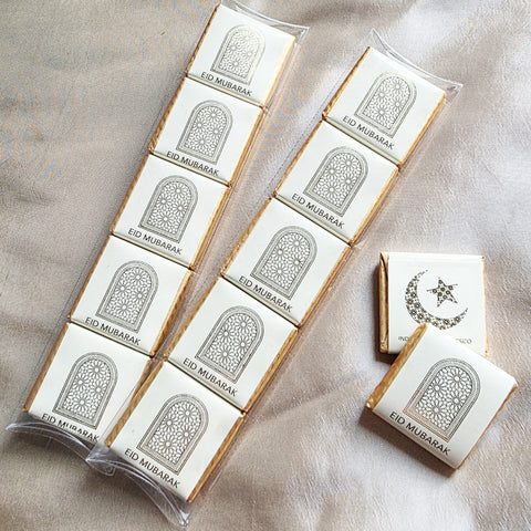 Eid Mubarak 5 Packs - Cream