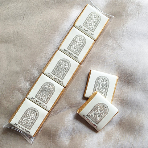 Eid Mubarak 5 Packs - Cream