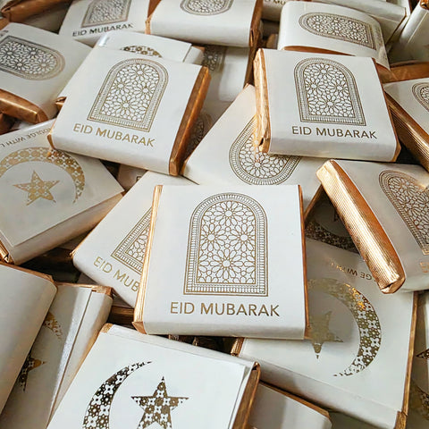 Eid Mubarak 5 Packs - Cream