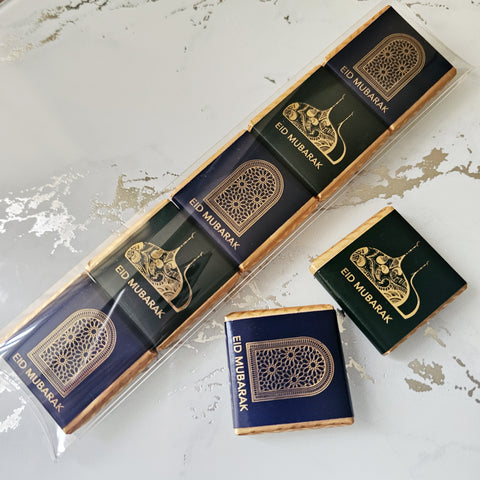 Eid Mubarak 5 Packs - Navy (Milk) /  Dark Green (Mint)