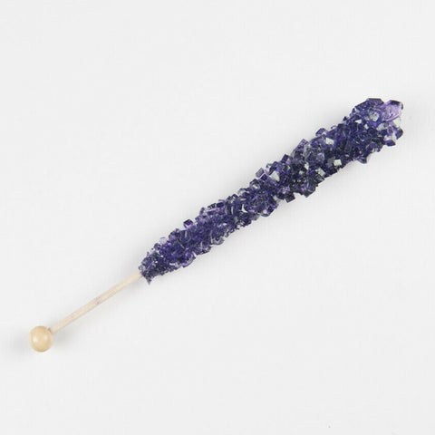 Purple Grape Rock Candy Stick