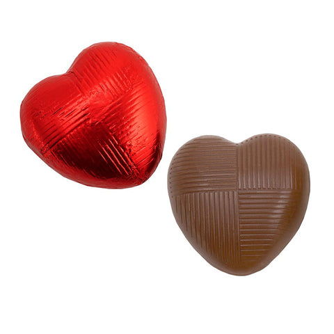 Red Foiled Hearts x 50