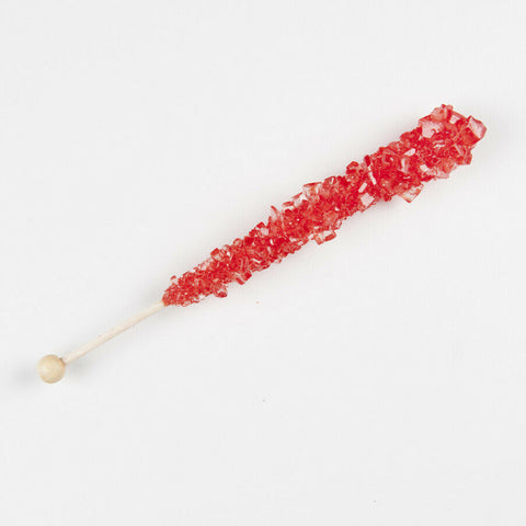 Red Strawberry Rock Candy Stick