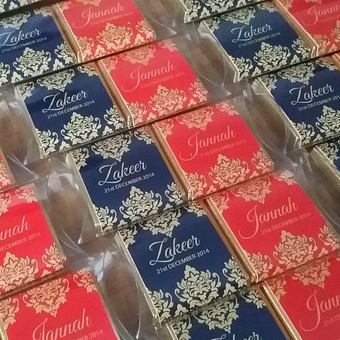 2 Chocolate Squares Favour Pack