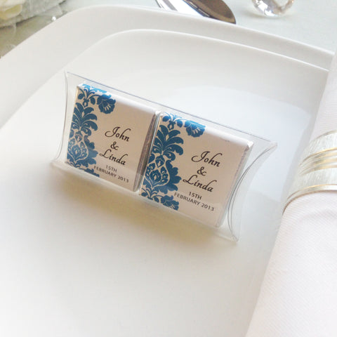 2 Chocolate Squares Favour Pack