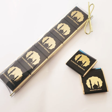 Ramadan Mubarak 5 Packs - Black / Gold