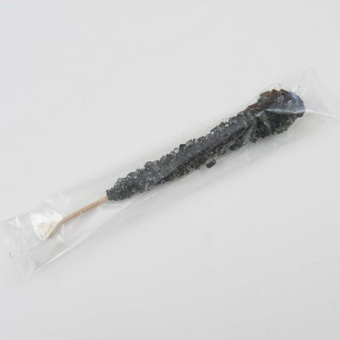 Black Blackcherry Rock Candy Sticks