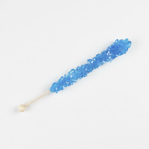 Blue Raspberry Rock Candy Sticks
