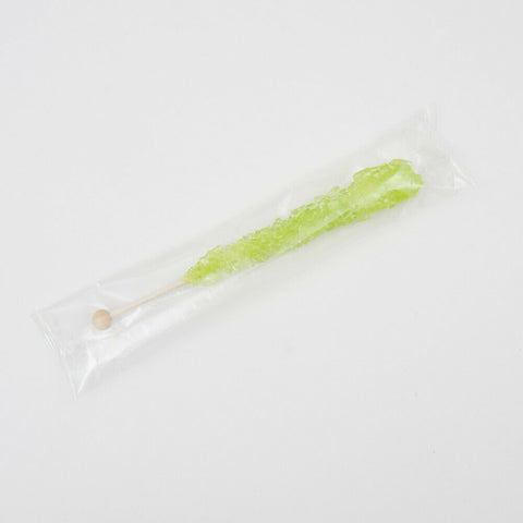 Light Green Watermelon Rock Candy Sticks