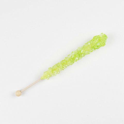 Light Green Watermelon Rock Candy Sticks