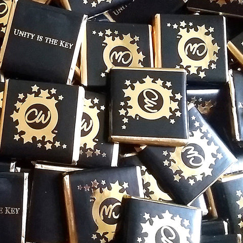 Foil Printed Belgium Neapolitan Squares For Business x 4000