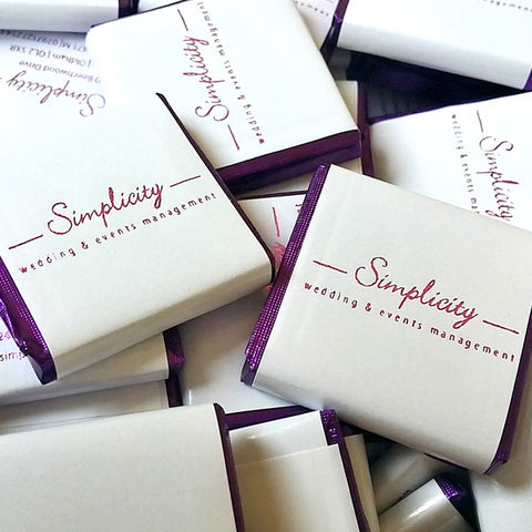 Foil Printed Belgium Neapolitan Squares For Business x 4000