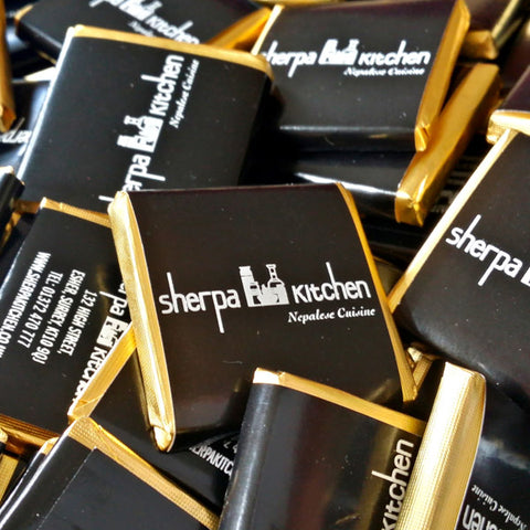 Foil Printed Belgium Neapolitan Squares For Business x 4000