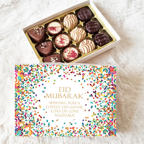 Personalised Eid Choccybox - Colourburst