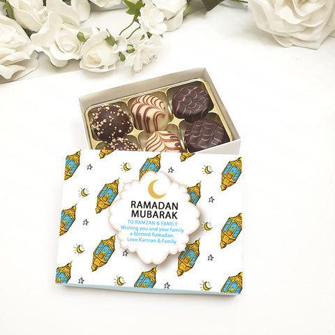 Personalised Ramadan Choccybox - Lantern